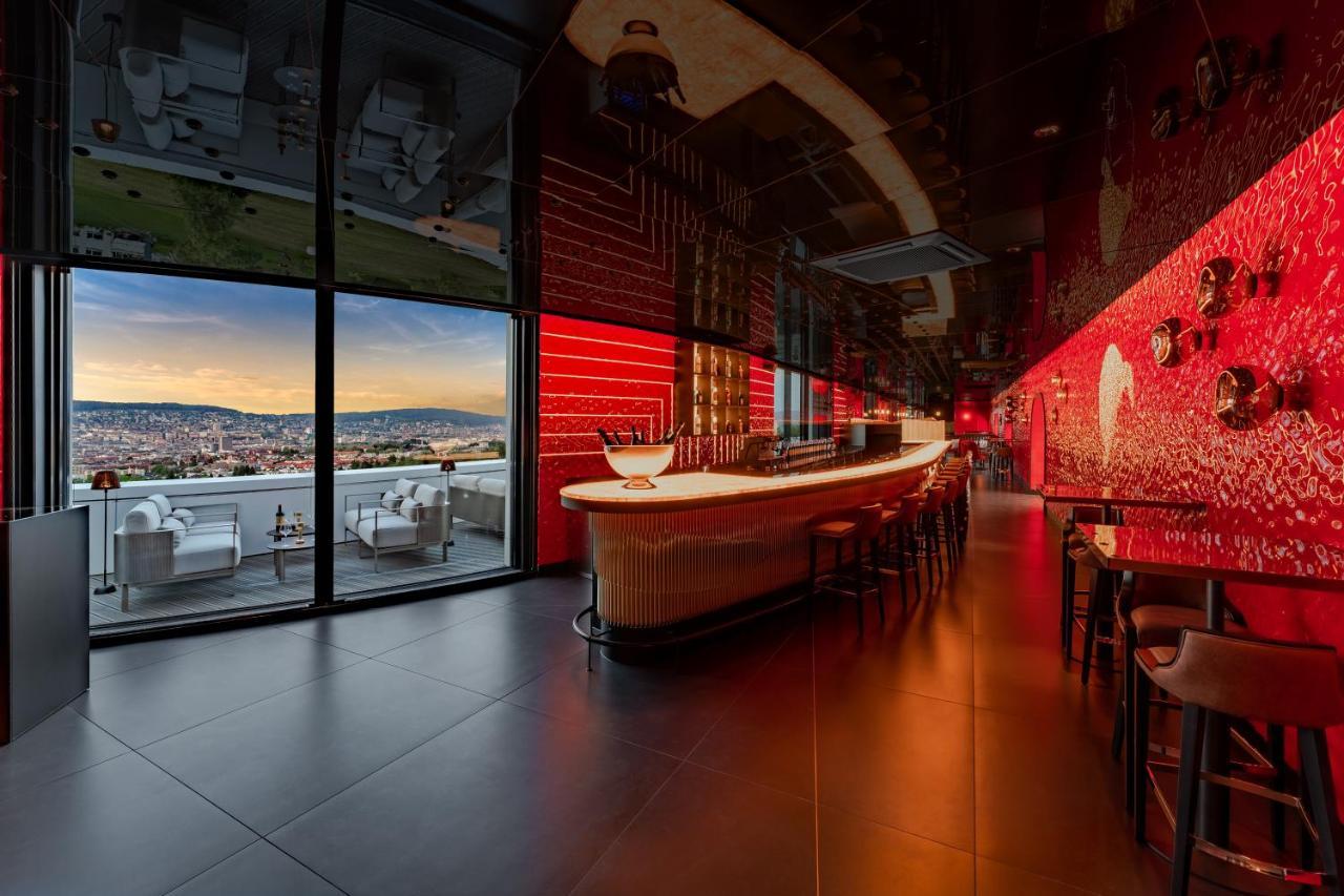Five Zurich - Luxury City Resort Luaran gambar Skyline Bar